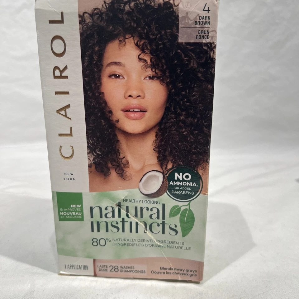 Natural Instincts by Clairol 28 Dark Brown 1ct 3614226794444yn