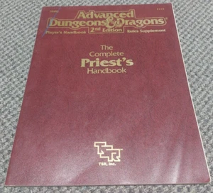 The Complete Priest's Handbook - Advanced Dungeons & Dragons AD&D 2E TSR 2113 - Imagen 1 de 5