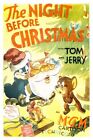 285023 TOM AND JERRY THE NIGHT BEFORE CHRISTMAS CARTOON POSTER PLAKAT