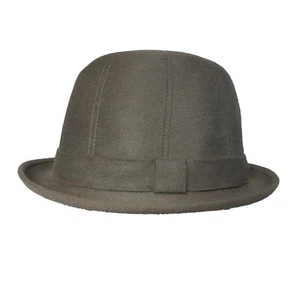 CAPPELLO 54 CERVINO VINTAGE LOBBIA GRIS PELZ FILZ HERREN MÜTZE BRAUN ce45 DAINO - Bild 1 von 9