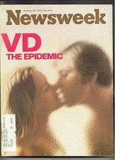 NEWSWEEK magazine Jan24 1972 VD Epidemic-HOWARD HUGHES-'72 Campaign-MARINER 9