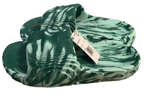 Sandali Adidas ADILETTE 22 Slides Court Green Pulse nuovi con etichette IE7725 uomo 11