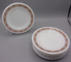 Set 8 Pyrex Tableware By Corning 6.75" Copper Filigree Dessert Bread Plates #704