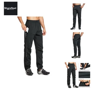 BALEAF Herren Fahrradhose Thermo Fleece Radhose Wasserdicht Winddicht Softshe... - Bild 1 von 8