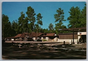 Jacob Lake Inn Arizona 1980er Chevron Tankstelle Oldtimer Postkarte E2 - Bild 1 von 2