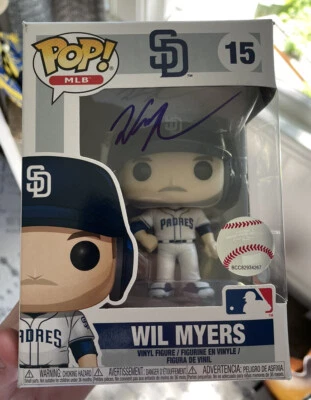 Wil Myers Signed Autographed Funko Pop PSA Authentication #15 Funko Slam Diego - Imagem 1 de 4