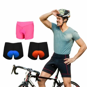 Men Women Cycling Shorts Bicycle Bike Underwear Pant Sponge Gel 3D Padded US New - Picture 1 of 23