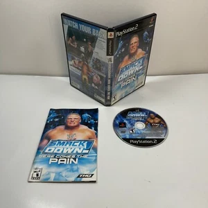 WWE Smack Down! Here Comes the Pain Sony PlayStation 2 PS2 completo testato CIB - Foto 1 di 8