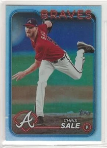 Chris Sale 2024 Topps Series 2 Rainbow foil parallel #484 Braves - Picture 1 of 1