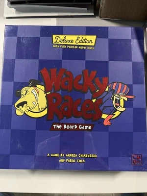 Wacky Races The Board Game Deluxe Edition New In Shrink - Image 1 of 4