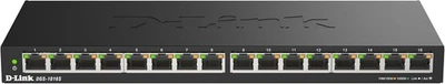 D-Link DGS-1016S 16-Port Gigabit Unmanaged Switch, Fanless, Low Profile, Metal  - Image 1 of 4