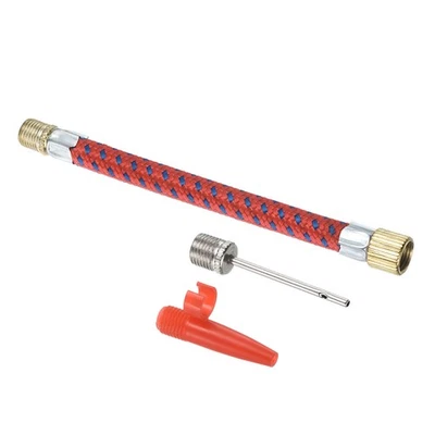 Pack of 5 Ball Pump Needle Inflate Pump Adapter Kit Inflation Needle Nozzle Hose Foto 1 de 4