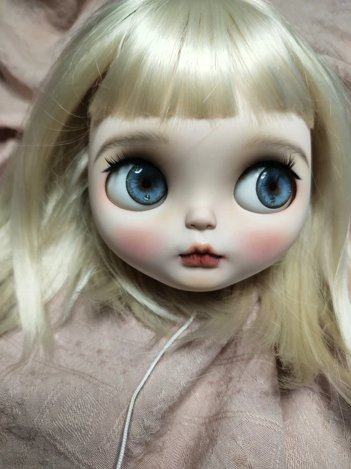 Placa frontal personalizada Blythe Doll VBL hecha a mano ÚNICA EN SU CLASE Faceup bjd Foto 1 de 4