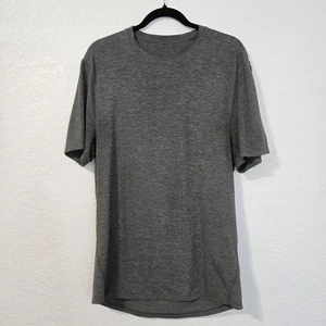 Lululemon Herren T-Shirt S grau meliert kurzarm sportlich Training - Bild 1 von 6