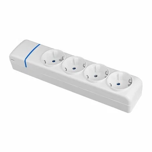Rallonge 4 prises Schuko sans interrupteur Solera 8004p 250 V 16 A - Photo 1/1
