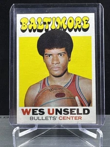 Bullets Wes Unseld 1968 Topps No. 95 Single Card - Picture 1 of 2
