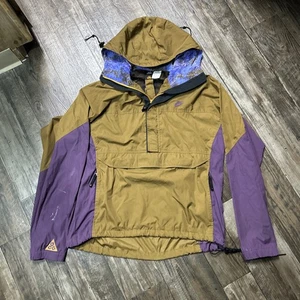 Vintage 90s Nike ACG Storm Fit Parka Jacket Color Block Men’s XL F.I.T. Coat - Picture 1 of 7
