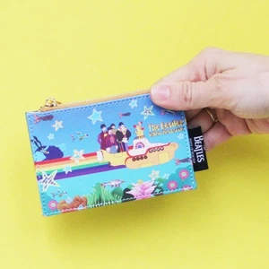 Official The Beatles Yellow Submarine Zip Purse - Picture 1 of 2