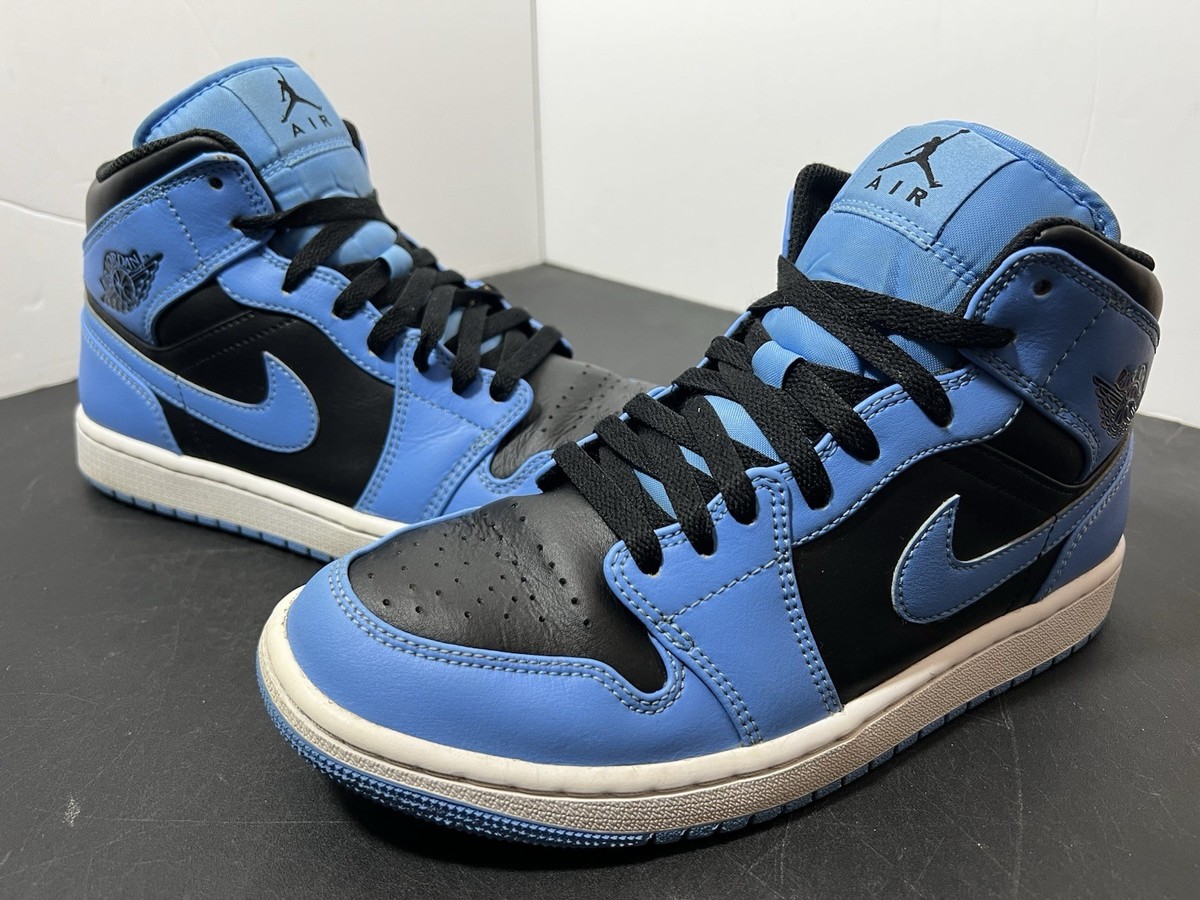 Jordan 1 Mid University Blue Black for Sale | Authenticity Jordan 1 Mid University Blue Black for Sale | Authenticity