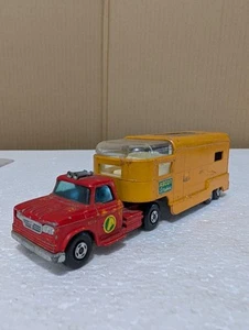 Discontinued Matchbox 1971 King Size K-18 Dodge Tractor Horse Hauling Vehicle - Picture 1 of 10