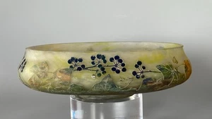 Daum, Nancy. “Lierre”, a large oval bowl. 1910 circa - Picture 1 of 17