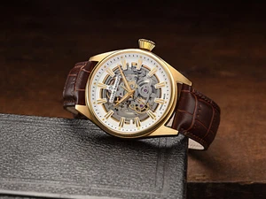 Claude Bernard by Edox - Proud Heritage Automatic Skeleton - 85309 37JC AID - Picture 1 of 5