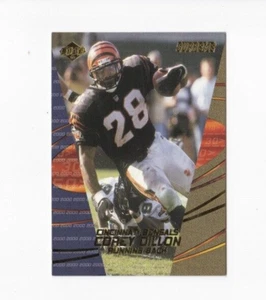 Tarjeta de fútbol americano Corey Dillon 2000 Collector's Edge Supreme - se envía gratis - Imagen 1 de 24