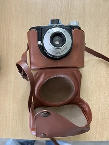 AGFA Clack Boxkamera mit Originaltasche, AGFA Blitzgerät u Tasche - Bild 1 von 4
