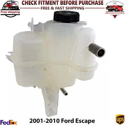 New Ford Coolant Reservoir For 2001-2010 Ford Escape FO3014107 - Image 1 of 4