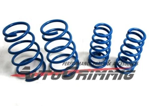 Lowering Low Coil Springs Set for Mitsubishi 89-94 Eclipse BLUE 90 91 92 93 - Picture 1 of 1