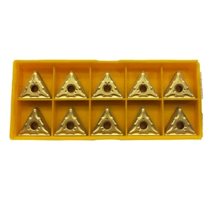 10 Stück CNC Klingendreieck TNMG160404-MA TNMG331-MA 735 Edelstahl TNMG - Bild 1 von 5