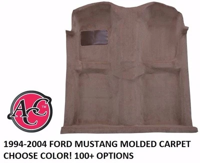 Kit de alfombra moldeada Ford Mustang 1994-2004 elige color negro rojo azul Boss Shelby Foto 1 de 4