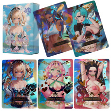 NEW 55 Goddess Girl Trading Card HOLO Anime Waifu Booster Box TCG Factory Sealed