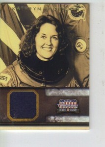2012 Panini Americana Kathryn Thornton  Astronaut Swatch 47/185
