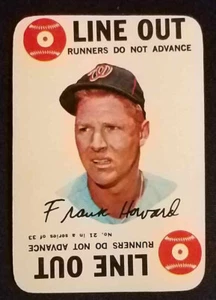 1968 Topps Game Insert #21 Frank Howard Washington Senators NR-MINT++ - Picture 1 of 2