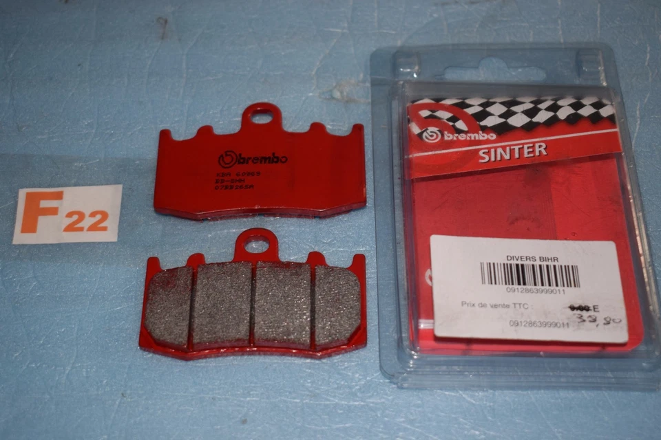 2 plaquettes de frein BREMBO BMW R 1150 1200 GS ADVENTURE K 1300 RS RT R S ST GT - Photo 1/1