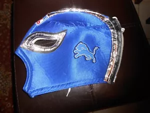 MASCHERA LUCHADOR WRESTLING DETROIT LIONS - Foto 1 di 2
