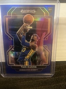 2022-23 Panini Prizm Draft Picks Blue Prizm #D /199 Tari Eason #65 Rookie RC