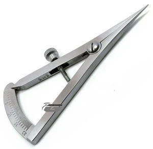 Castroviejo Caliper 0 to 20 mm Straight 3.25" Ophthalmology Premium Instruments - Picture 1 of 4