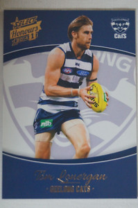 Geelong Cats AFL Football Select Honours Series 1 Football Card Tom Lonergan