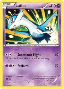 LÁMINA HOLO POKEMON BLACK STAR PROMO LATIOS XY65 CASI NUEVA (CASI NUEVA) - Imagen 1 de 1