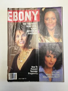 Rivista ebano vintage luglio 1987 Cicely Tyson Shari Belafonte-Harper Lena Horne - Foto 1 di 5