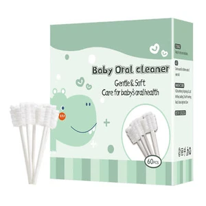Baby Tongue Cleaner Newborn 60/120 Pack Flexible Baby Oral Cleaner Baby - Picture 1 of 14