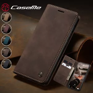 Custodia portafoglio magnetica porta carte in pelle flip cover per Samsung A21s/A31/A41/A51/A71 - Foto 1 di 17