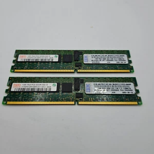 Hynix 2gb (2 x 1gb) RAM Kit PC2-3200 ECC Registered DIMM - Picture 1 of 4