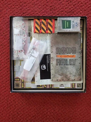 Robo Rally Board Game, 2nd Edition, 1995 Wizards Of The Coast, + Two Bonus Tiles - Image 1 of 4