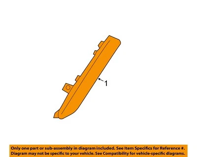 Lámparas marcadoras laterales Corsair Ford OEM 15-23 EJ7Z15A201B Foto 1 de 2