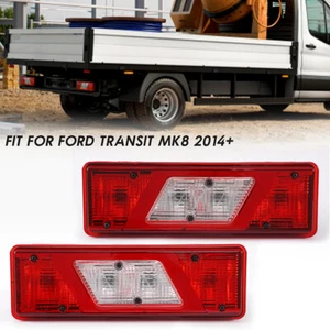 2X Rear Tail Lamp Brake Turn Signal Light For Ford Transit MK8 Pickup 2014-2020 - Picture 1 of 9