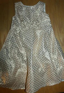 Neu mit Etikett Gymboree Savanna Party Größe 5T gold Jacquard Schleife Kleid - Bild 1 von 1