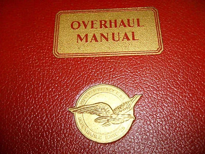 Manual de revisión original 1942 Pratt Whitney Twin Wasp serie C Foto 1 de 4